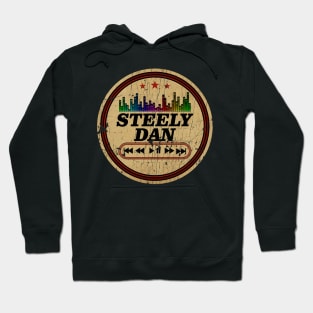 Graphic Steely Dan Name Retro Distressed Cassette Tape Vintage Hoodie